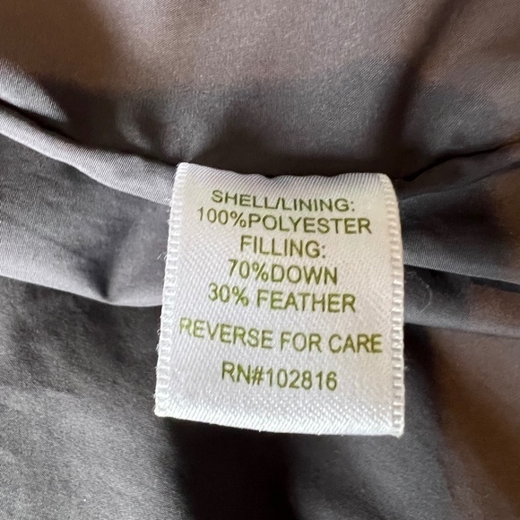 Garnet Hill down puffer jacket - Picture 10 of 14